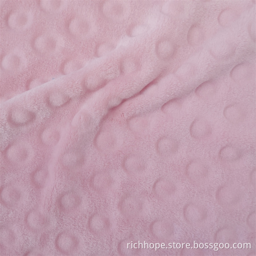 Doppelseitig geschnittenes Flanellgewebe aus 100% Polyester